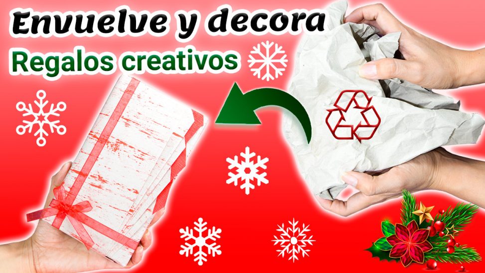 Formas Creativas De Envolver Regalos Con Papel Reciclado Scaly Dragon